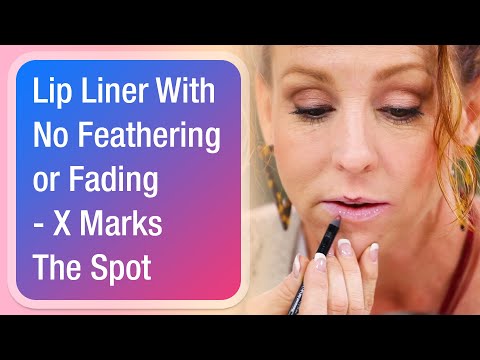 Lip Liner With No Feathering or Fading—X Marks The Spot