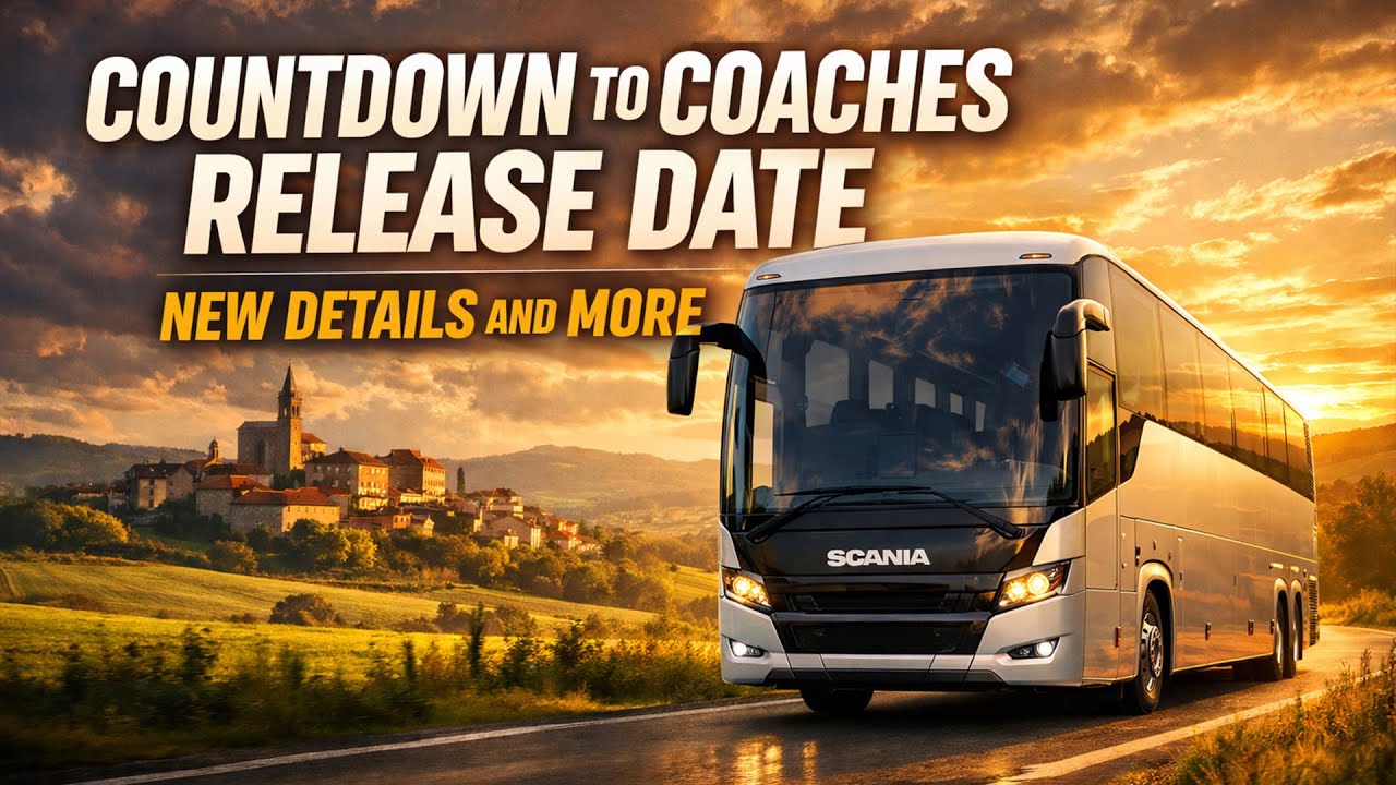 ETS2 Update 1.58 Countdown to Coaches/Bus Release date - New Details ...