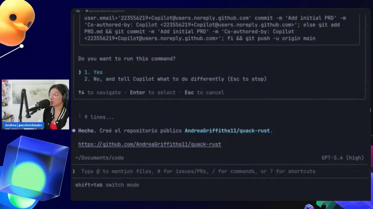 Jueves de Quack - Lo nuevo en GitHub Copilot CLI - YouTube