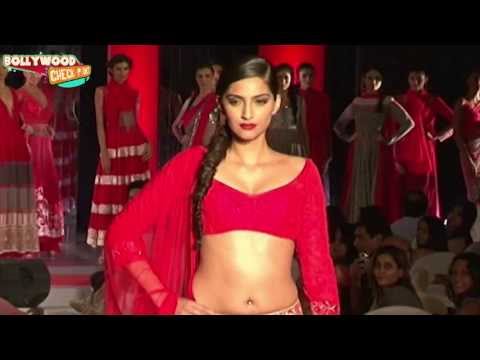 Bollywood Actress Sonam Kapoor FLASHES her SEXY NAVAL Piercing