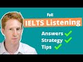 Full ielts listening test with answers tips and strategies