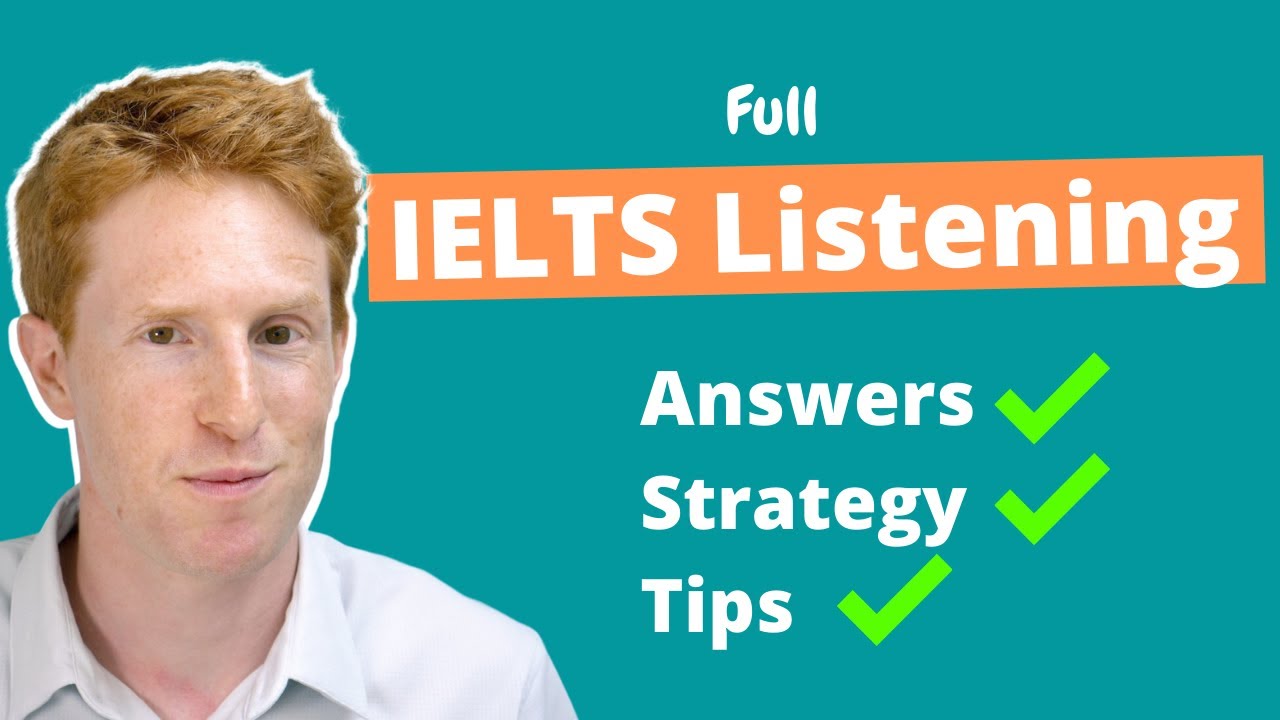 Full IELTS Listening Test with Answers