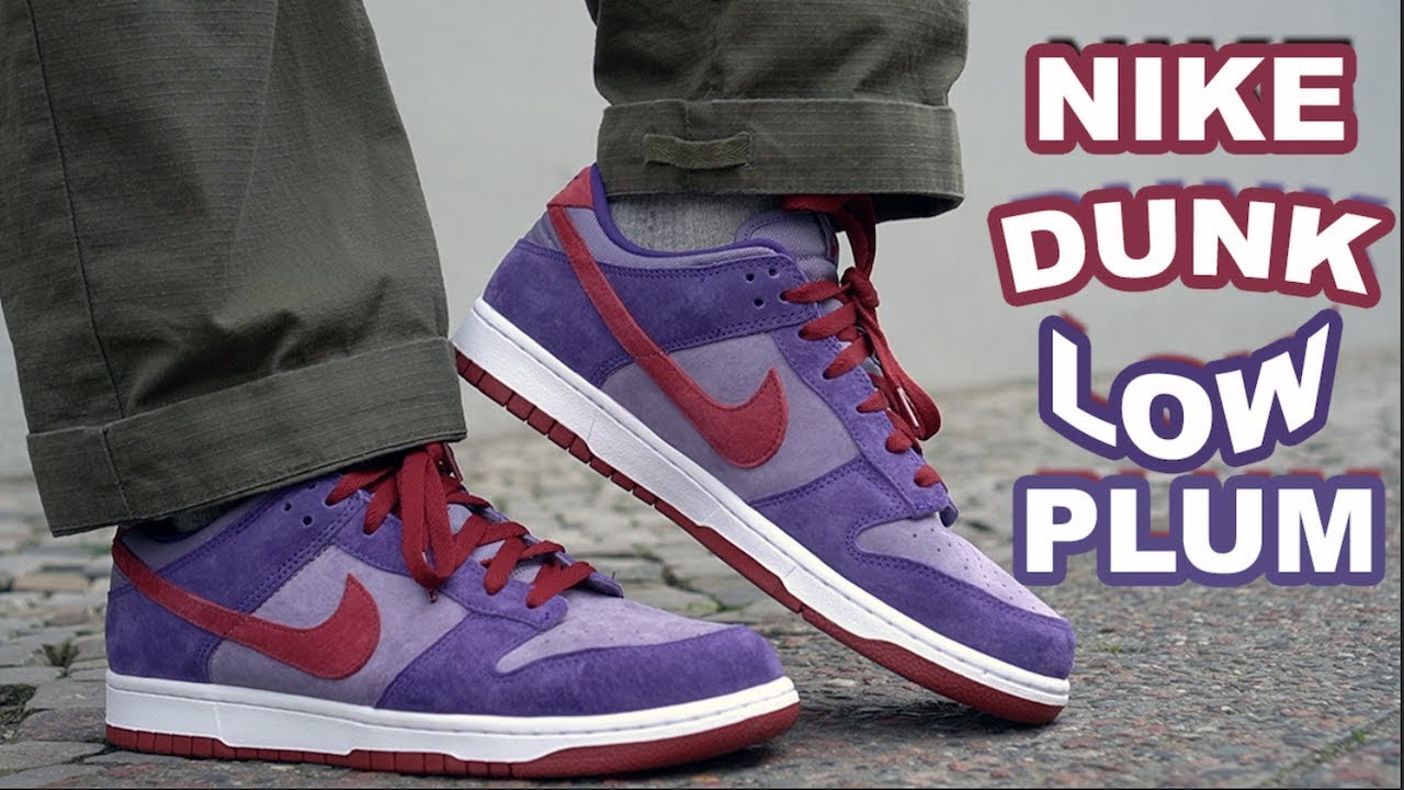 nike dunk plum low