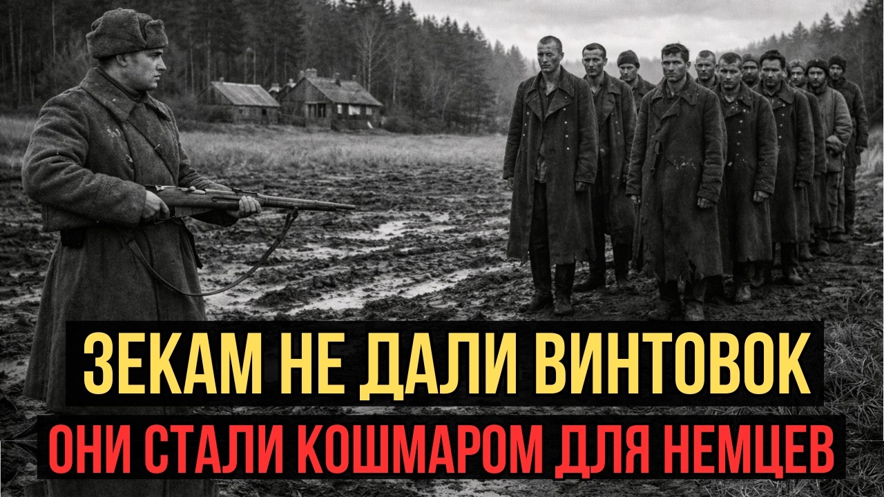 «Рота уголовников»: как безоружные зэки превратились в ПРИЗРАКОВ для фашистов