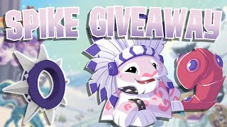 ANIMAL JAM SPIKE GIVEAWAY! | AjSnowie Animal Jam Giveaway