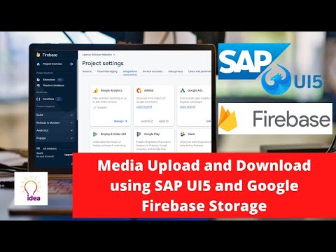 Media Upload and Download using SAP UI5 and Google Firebase Storage