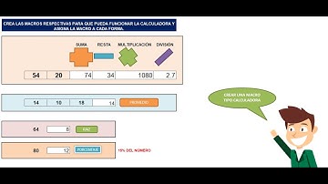 CREAR PLANTILLA DE CALCULADORA CON MACROS | EXCEL