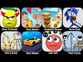 Draw To Smash, Draw Master, Sandwich Runner, Sonic Dash, Kick & Break, Hide Ball, Thief Puzzle
