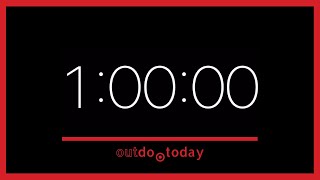 60Minute Timer with Workout Music (2020)⏱