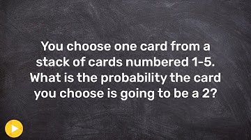 How to find the theoretical probability of choosing a card