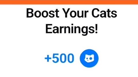 Boost Your Cats Earnings | Boost Your Cats Earnings YouTube Video Code| Meet Crypto