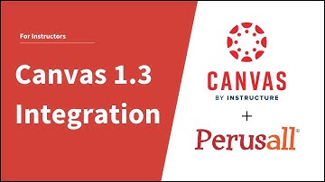 Perusall 1.3 Integration into Canvas (Instructor setup)