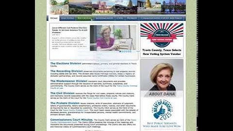 How to File an Assumed Name (DBA) in Travis County, Texas.