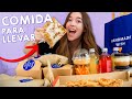 24H comiendo COMIDA A DOMICILIO| Atrapatusueño