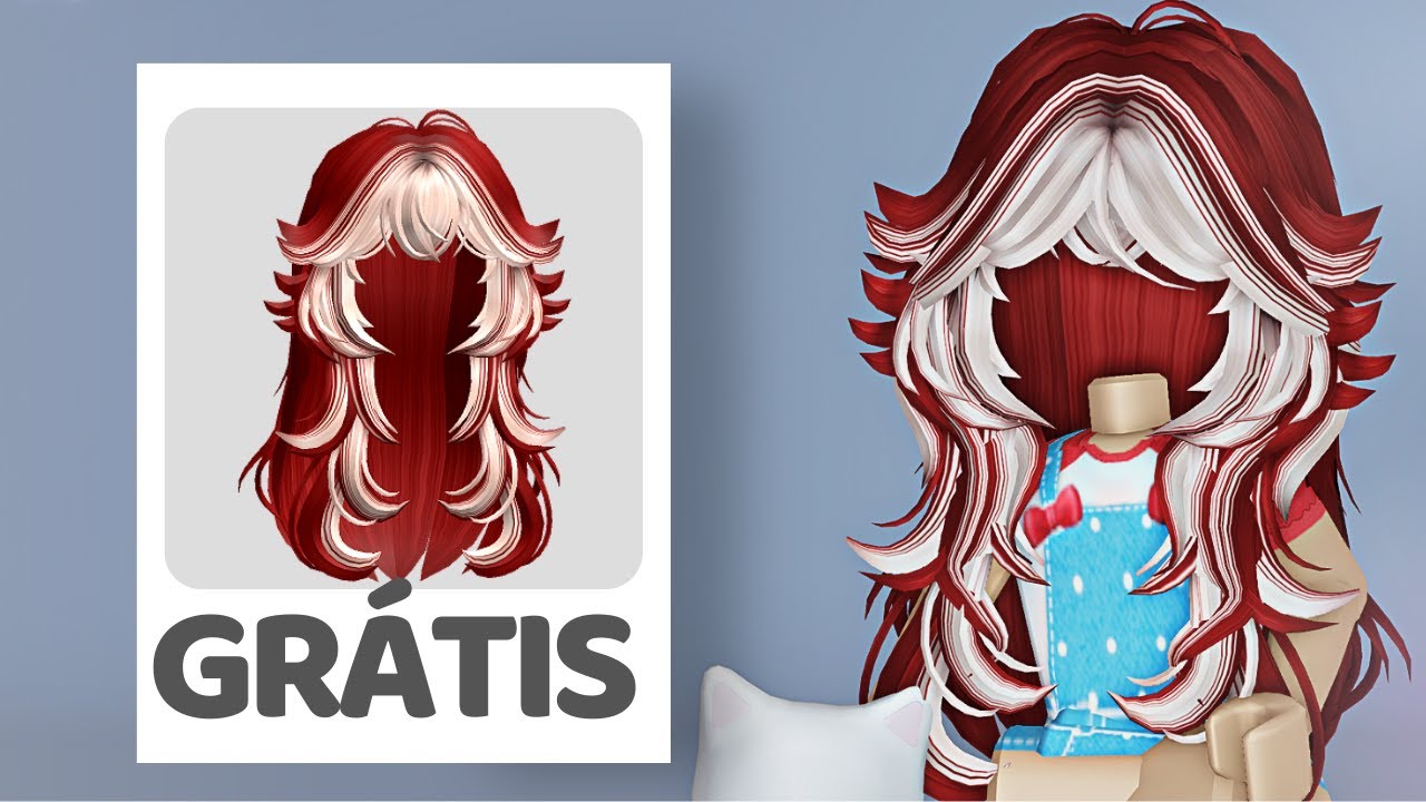 ITEM GRÁTIS! COMO PEGAR CABELO BRANCO LIMITADO DE GRAÇA! ROBLOX