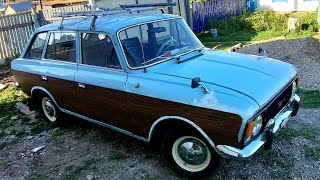 Woody wagon style cars  :  сделал из  комби  / стиль за 150 рублей  /москвич  Буратино