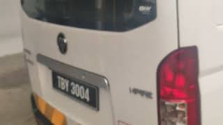 Foton van Engine & Chassis Number Resimi