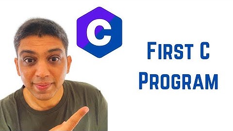 C Programming Tutorial for Beginners 2 - First C Program | C Hello World! Example
