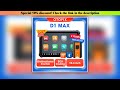 Review OTOFIX D1 Max Automotive Diagnostic Scan Tool Bi-Directional Scanner ECU Coding DoIP & CANFD