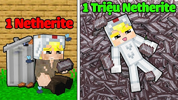 Tô Gà Nhưng Nếu Netherite = Tiền Trong Minecraft! 💲💲💲