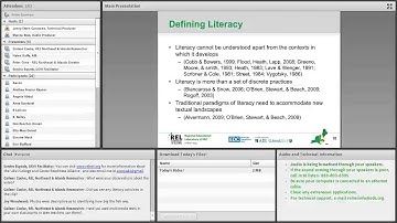 USVI Bridge Event Excerpt 1: Defining Literacy (REL Northeast)