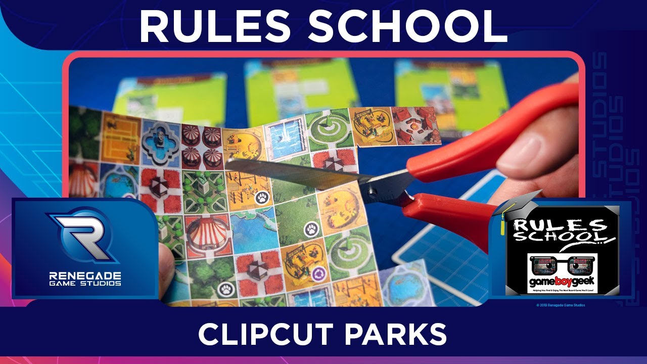 The World's First Roll 'n Cut Game --- ClipCut Parks Review