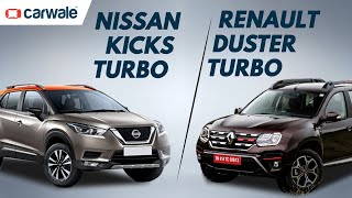 Nissan Kicks Turbo vs Renault Duster Turbo - Power, Space, Features and Price Compared | CarWale screenshot 5
