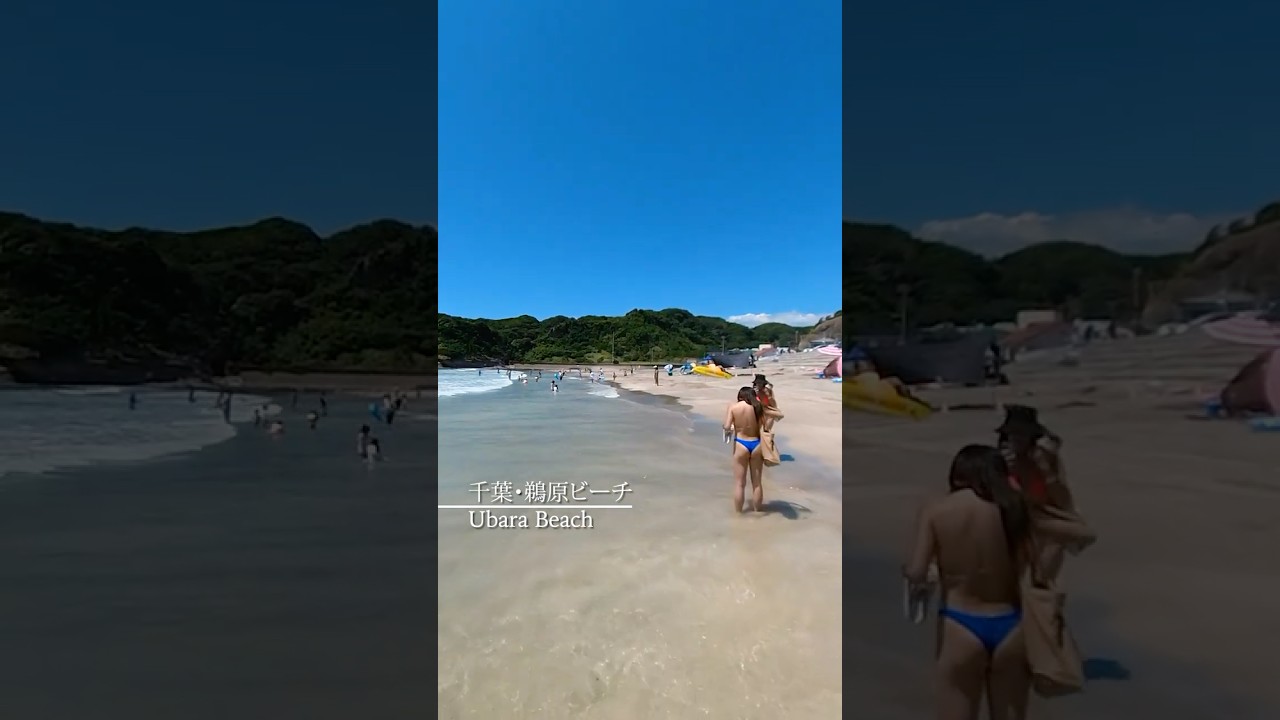 Ubara Beach | 千葉・鵜原ビーチ #shorts #beach #japantravel