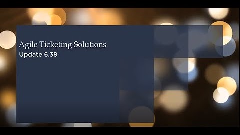 Agile Software Update 6.38