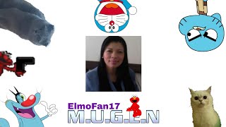 ElmoFan17 M.U.G.E.N [REMADE] | Everyone hates Katiuska Morel Alcántara UTTP THDTC