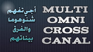 Cross canal multi canal et Omni canal : quelles différences ? (Darija)