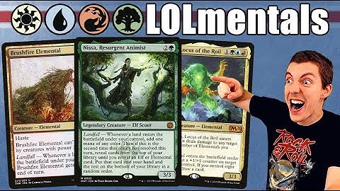 LOLmentals - 4-Color Elementals - ⚪🔵🔴🟢 - (Explorer)