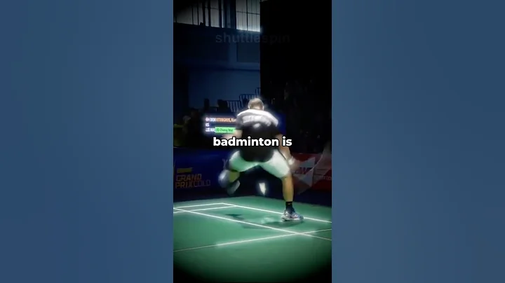 You Won't Believe This Shot! Vittinghus' Jaw-Dropping Winner vs. Lee Chong Wei #badminton