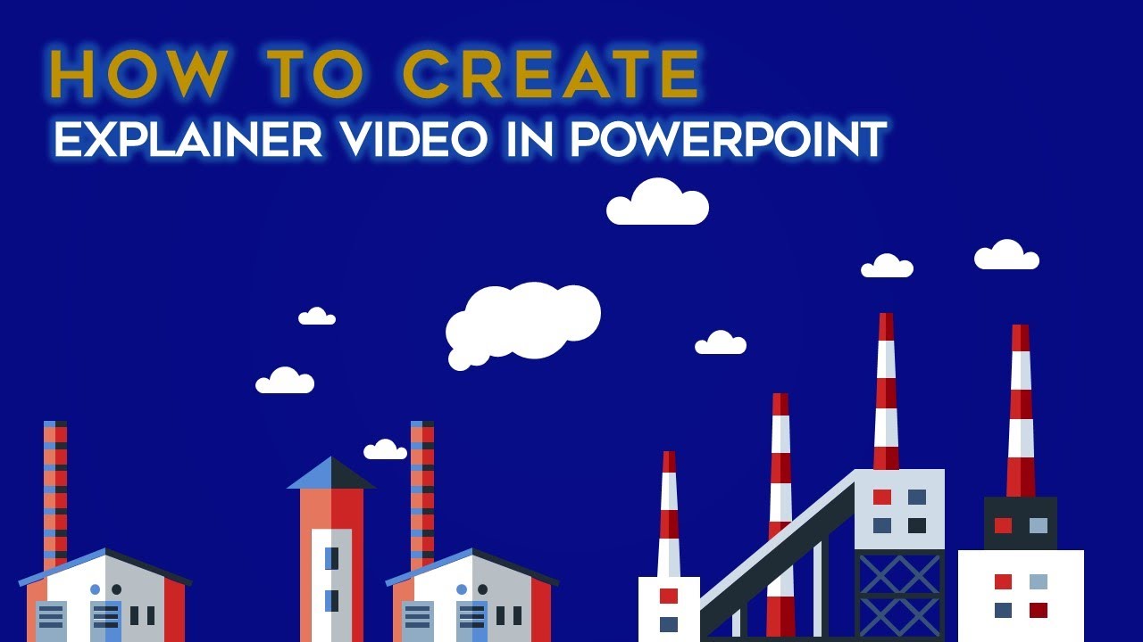 How To Create Explainer Video Animation In Powerpoint 2016 Tutorial Youtube