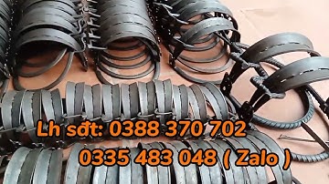 Mẫu cạm kiềng dành cho các bác bẫy chuột, chồn, cầy, hương, những con thú rừng...#cạmkiềng #mẫu