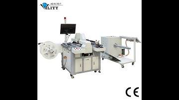 Roll to roll Fully automatic CCD vision alignment hole punching machine 卷对卷全自动打孔机