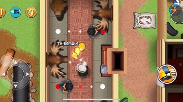 Robbery Bob: CHAPTER 7 - SUMMER CAMP Level 15 , 100% iOS/Android Walkthrough