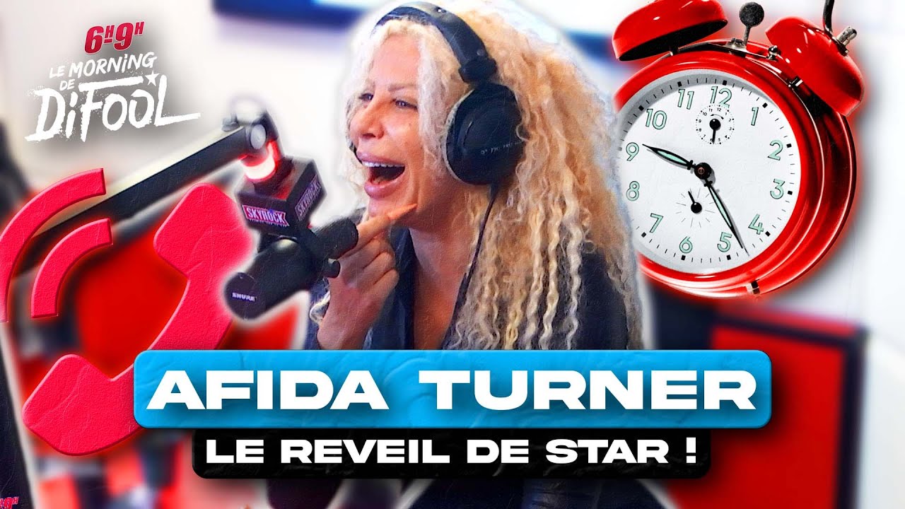 Afida Turner  - Le réveil de star #MorningDeDifool