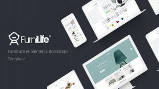 Furnilife - Furniture eCommerce Bootstrap 4 Template | Themeforest Website Templates and Themes