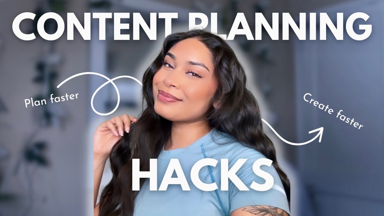 CONTENT PLANNING HACKS | How to Plan your Social Media Content - YouTube