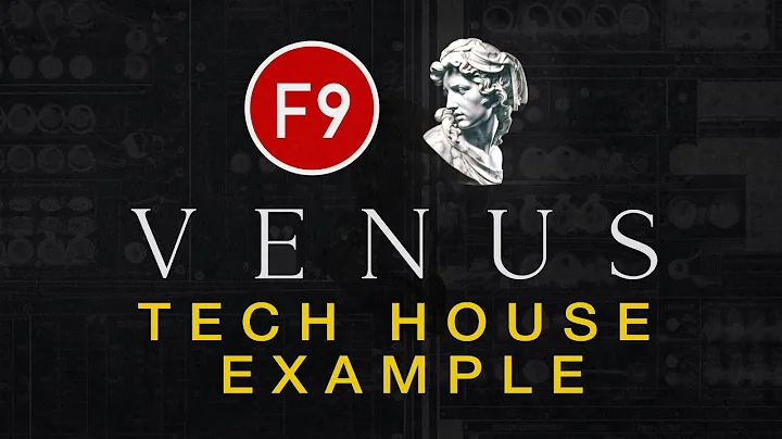 F9 Venus Racks for Ableton - Tech House example and Tutorial.