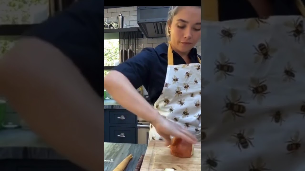 Florence Pugh cooked on set 