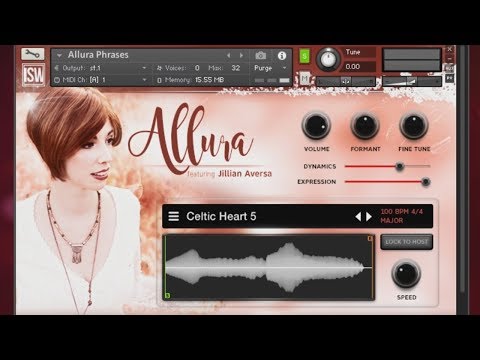 ALLURA - Vocal Sample Library ft. Jillian Aversa (Tutorial)