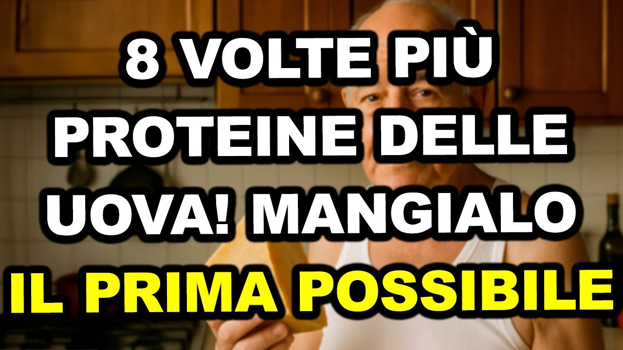 Questo alimento contiene più proteine delle uova - Previeni la perdita muscolare dopo i 60 anni.