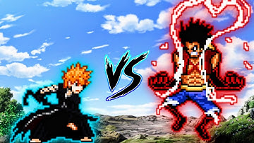 Ichigo Final OP (New) VS Luffy Snakeman V4 in Jump Force Mugen🔥