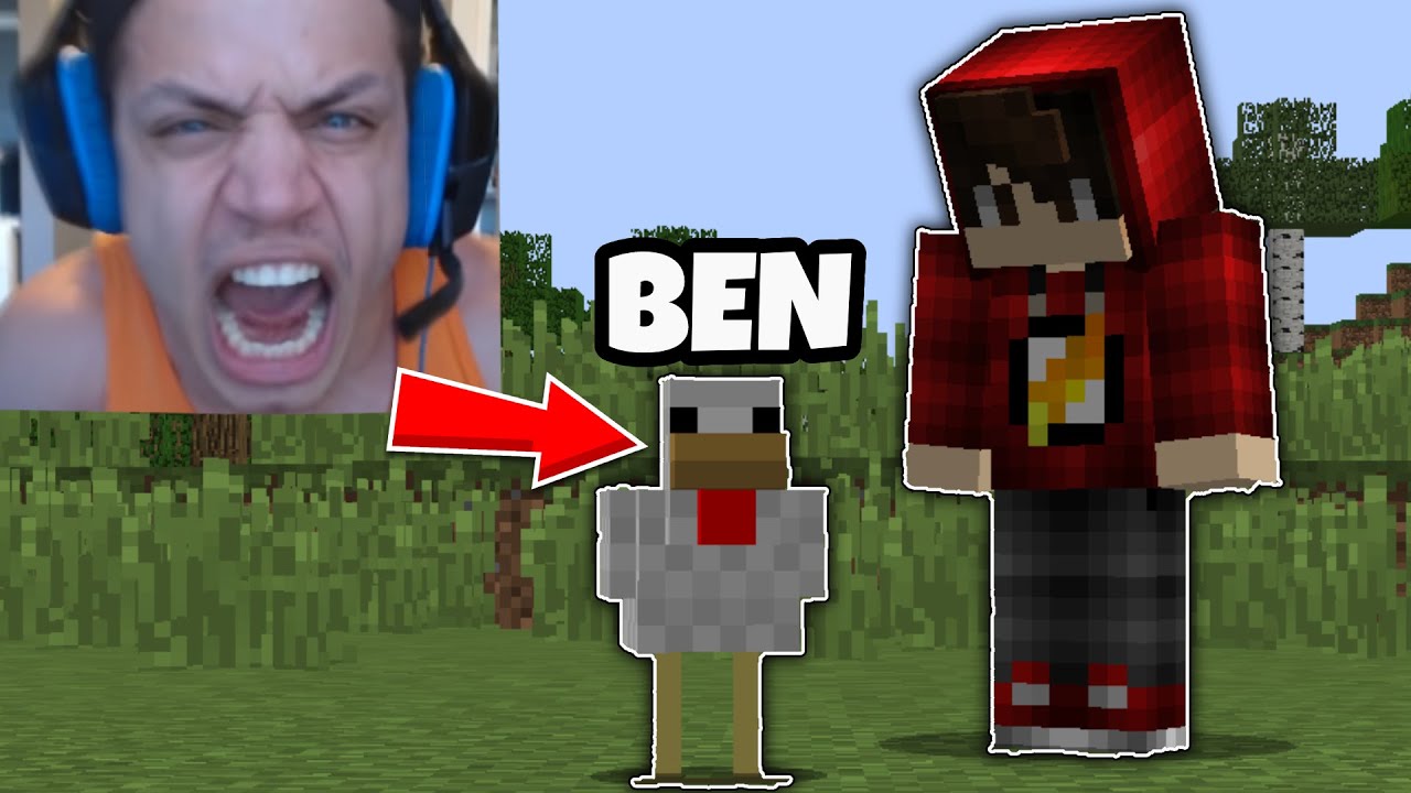 Minecraft Manhunt ama MOB KILIĞINA GİRİP ARKADAŞIMI TROLLEDİM - YouTube