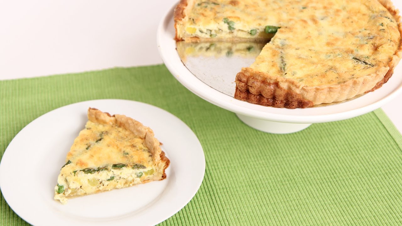 ⁣Veggie Quiche Recipe - Laura Vitale - Laura in the Kitchen Episode 754