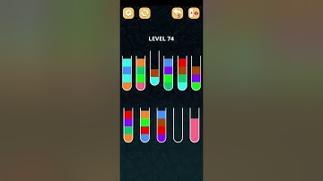Color Sort Puzzle Level 74 Walkthrough Solution iOS/Android