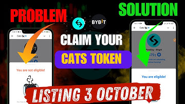 Cats Not Eligible Problem| এখুনি ঠিক করুন |Cats Not Eligible Problem Solution|Cats Eligible Criteria