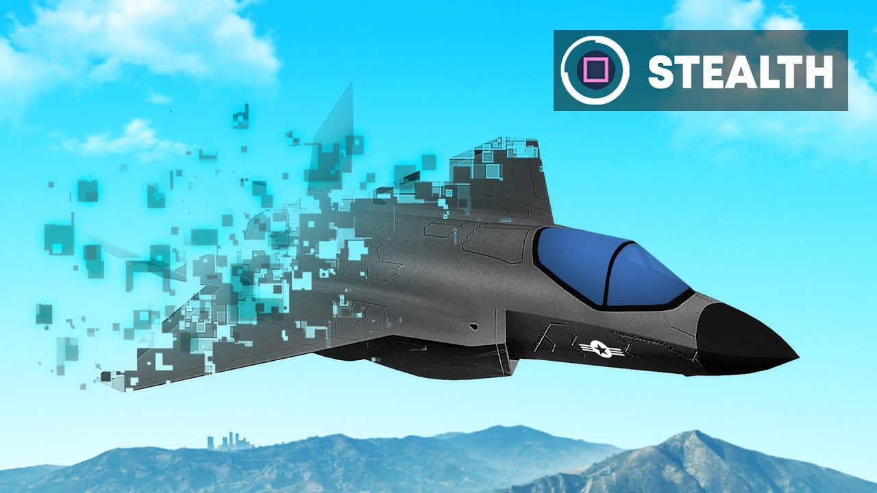 NEW Invisible STEALTH PLANE in GTA 5! (dlc)